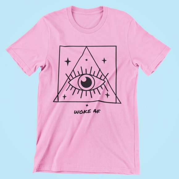NEW Woke AF Graphic shirt soft S-4X top womens - Picture 4 of 6